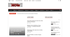 Desktop Screenshot of happeningnownews.com