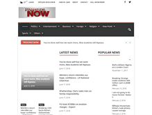 Tablet Screenshot of happeningnownews.com